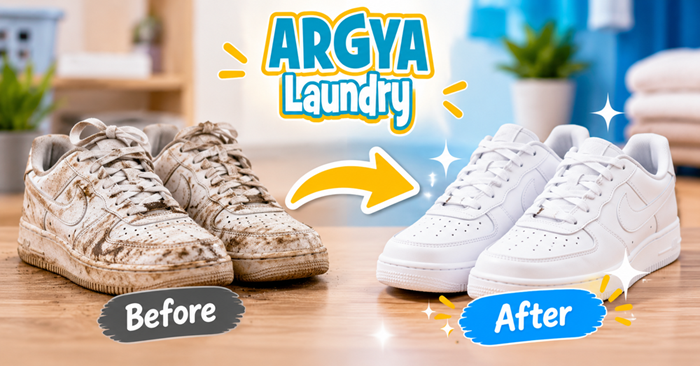 Laundry Sepatu Terdekat, Praktis dan Mudah – Argya Laundry
